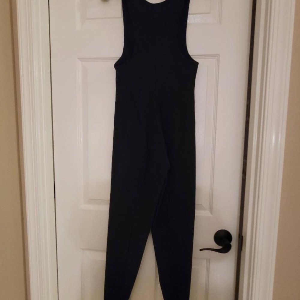 FERA SKI WEAR - Women's Ski Clothing - Black Bibs in Size 6S - Zipper in front